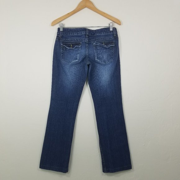Guess Doheny Low Rise Straight Leg Jeans Size 28 - Picture 2 of 6
